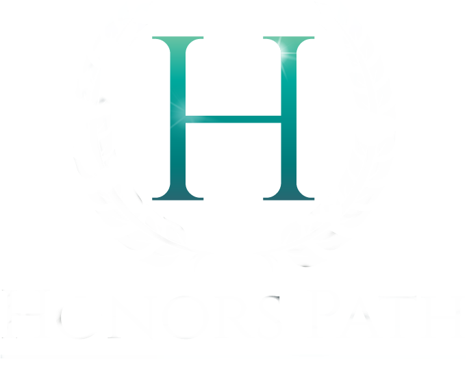 Honors Path white Logo